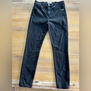 AGOLDE Filter Free Black Jeans 28